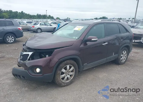 2012 Kia Sorento Lx z USA, uszkodzony, nr VIN 5XYKTDA60CG305815